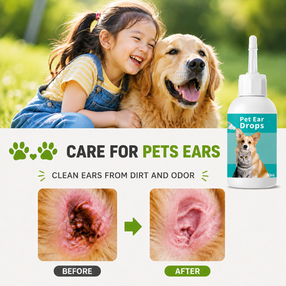 Gamlily™ 💧Pet Ear Drops for Dogs & Cats
