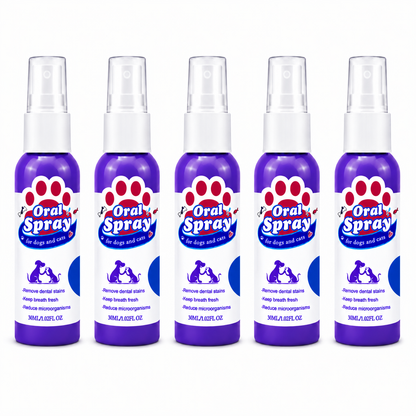 Gamlily® Pet Oral Spray ✅Freshen Breath, Remove Tartar & Promote gum regeneration, stabilize teeth 🦷