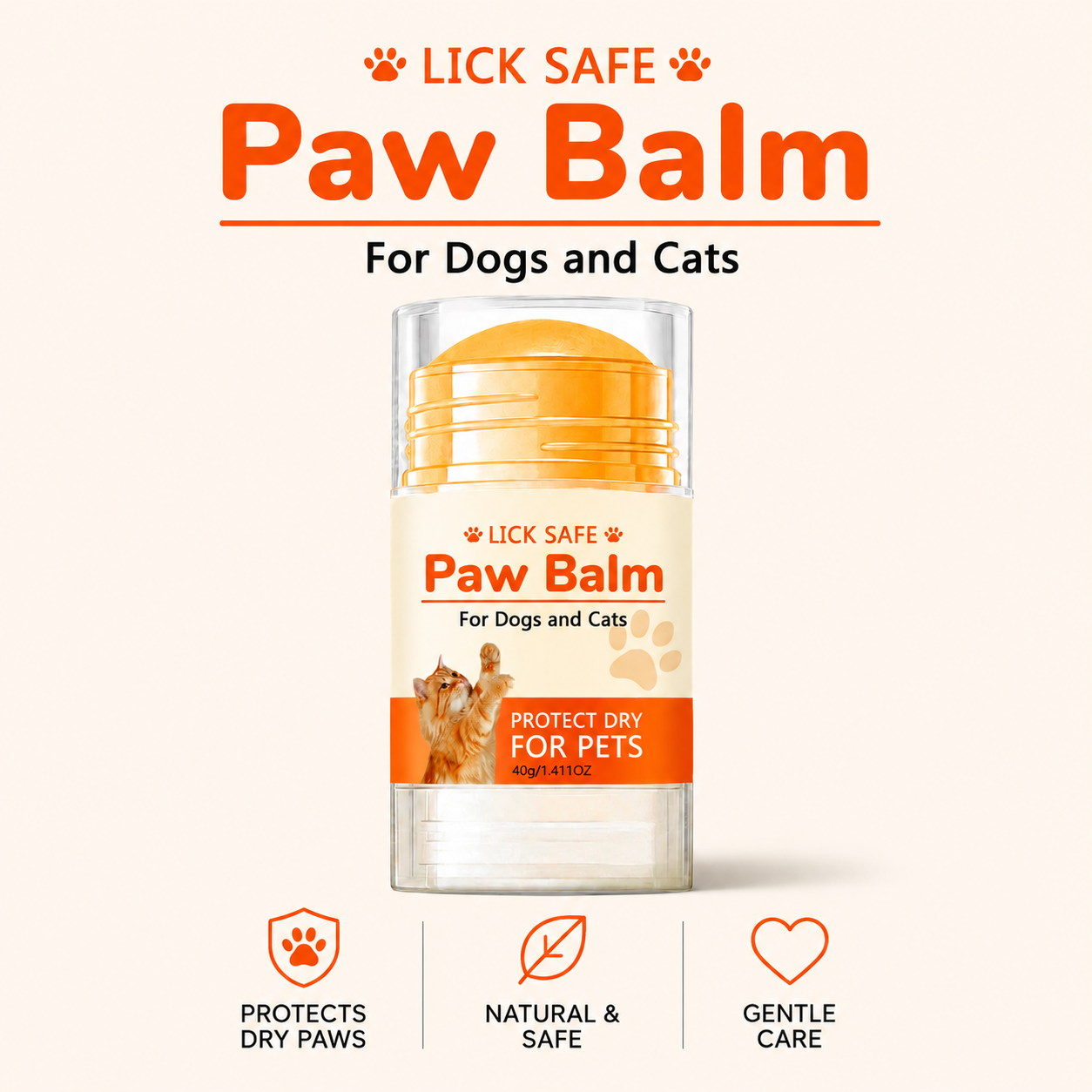 🐾New Releases - 💖60% OFF Pet Paw Balm for Dogs & Cats